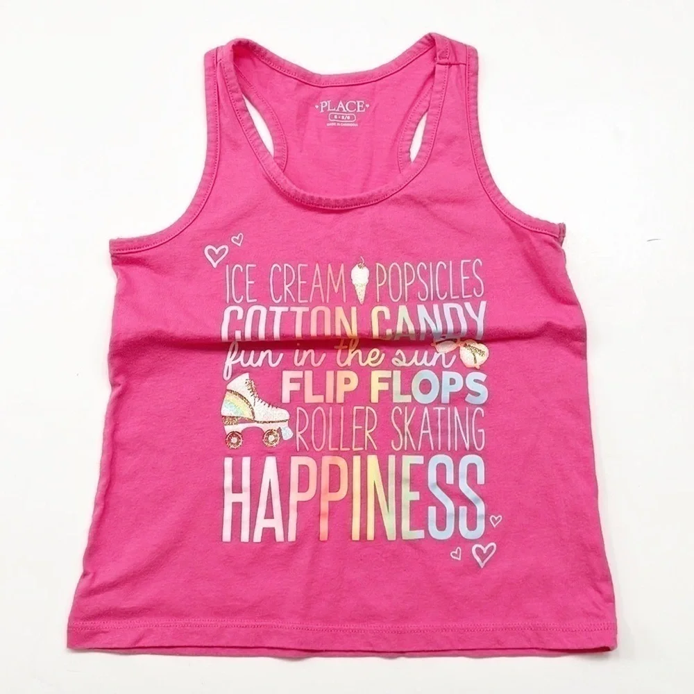 The Children's Place summertime little girls tank top